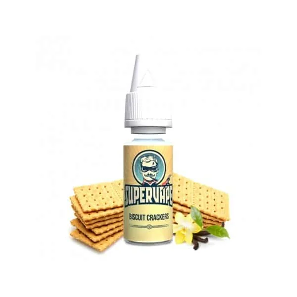 Arôme Concentré DIY Biscuit aux Céréales, Vanille & Épices - Biscuit Crackers 10ml - SuperVape
