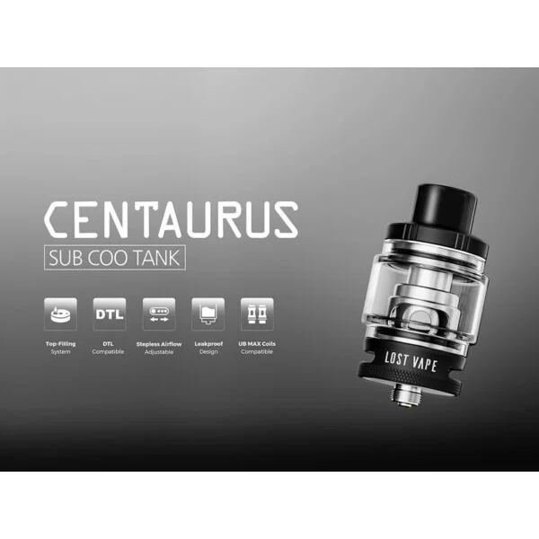 Clearomiseur Centaurus Sub Coo Tank 4ml - Loste Vape - Vapot 33 - E-cigarette & E-liquide
