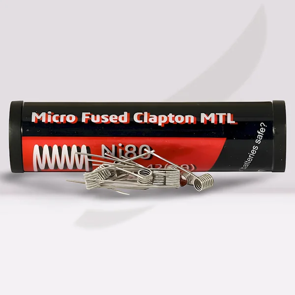 Coils Dual Core Fused Clapton NI80 0.38? - Wotofo