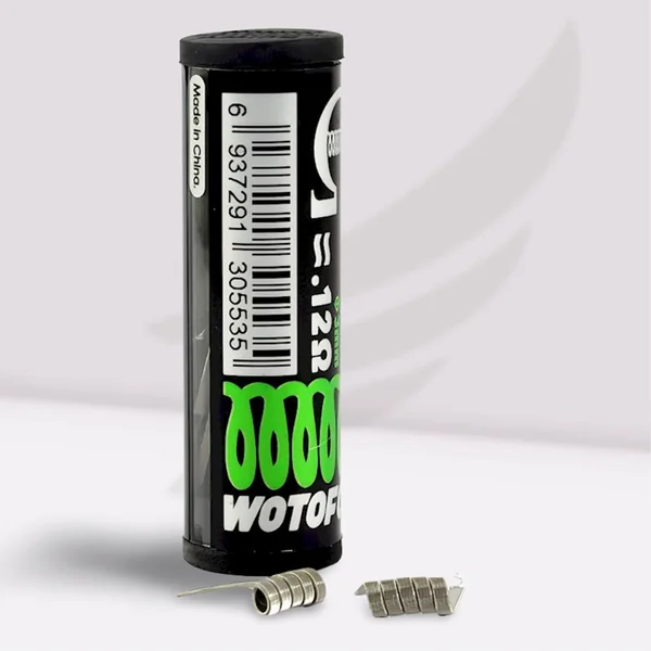 Coils Dual Core Fused Clapton NI80 0.38? - Wotofo