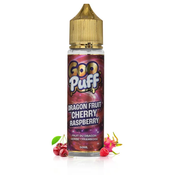 Dragon Fruit Cherry Raspberry 50ml Goo Puff - Guilab