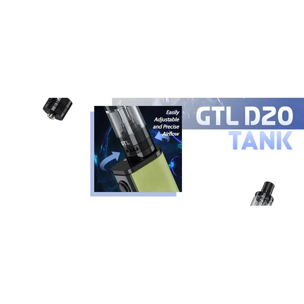 Eleaf iStick i40 Box Mod Kit with GTL D20 Tank Atomizer 2600mAh 3ml