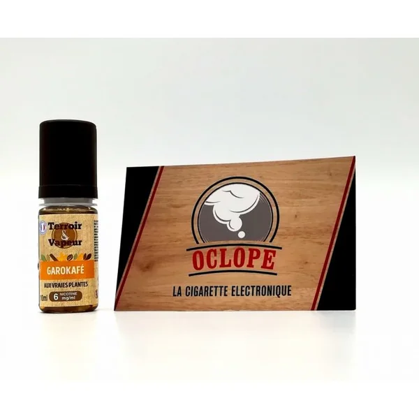 Garokafé terroir et vapeur 10ml classic blond / café