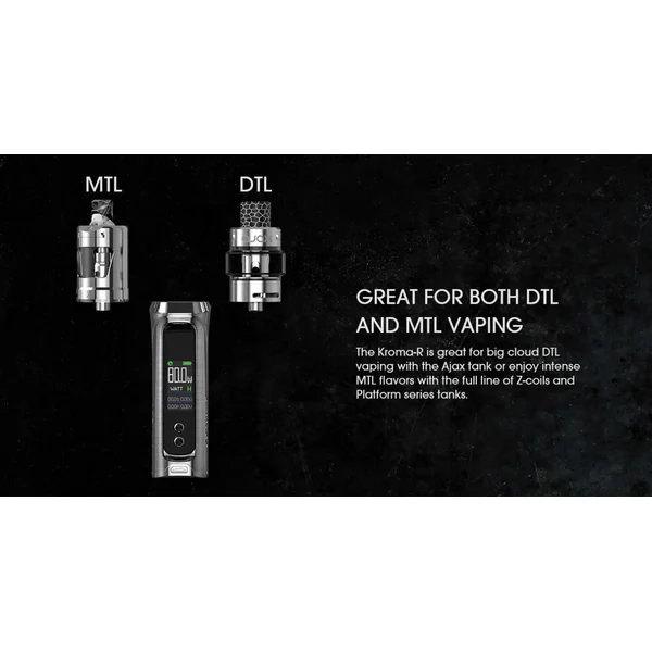 Innokin Kroma-R 80W Box Mod Kit with Ajax Tank Atomizer 5ml