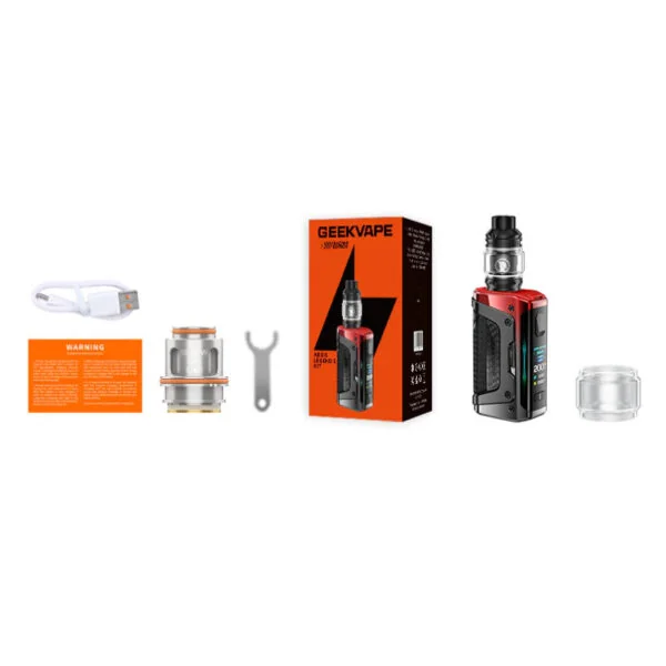 Kit Aegis Legend 5 + Z Subohm 5,5 ml – DL double accus 200W – Geekvape