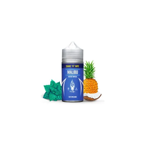 Malibu Halo 50ml Menthol / Ananas / Noix de coco
