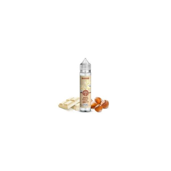 Mousse Chocolat Blanc Noisettes 50ml - Le Petit Gourmet - Savourea
