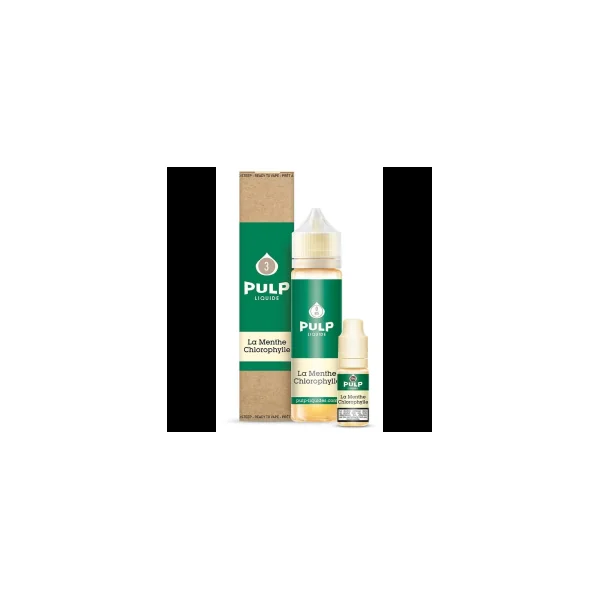 Pack 60ml La Menthe Chlorophylle PULP Chewing gum / Menthe