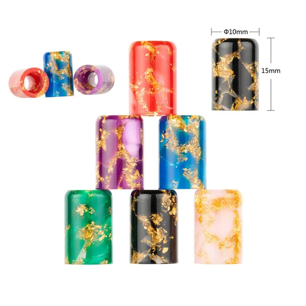 Reewape Resin Drip Tip Random Color (10pcs/pack)