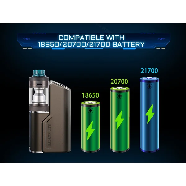 Steam Crave Hadron Lite SBS 100W Mod Kit with Meson RTA Atomizer 6ml