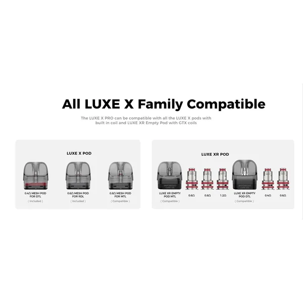 Vaporesso LUXE X PRO Pod System Kit 1500mAh 5ml (SALE)