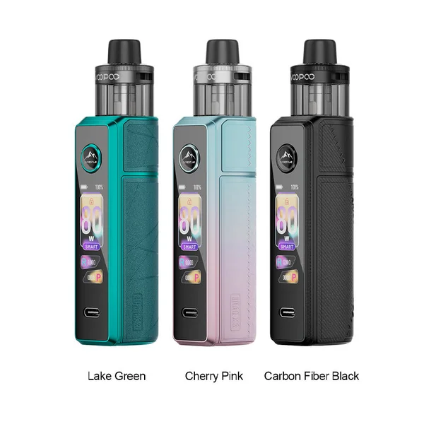 Voopoo Drag X3 80W Box Mod Kit with PnP X Cartridge DTL Pod 5ml