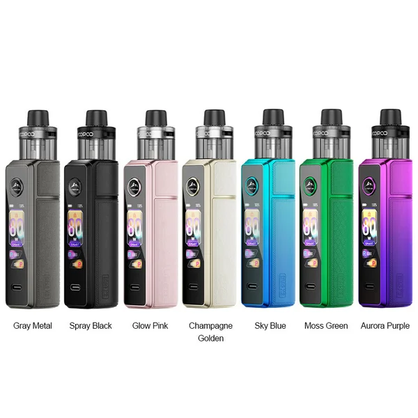Voopoo Drag X3 80W Box Mod Kit with PnP X Cartridge DTL Pod 5ml